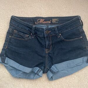 Mavi Tiara Dark Indigo Jean Shorts